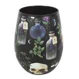 Venom & Vines Skull Botanical Stemless Glass 500ml
