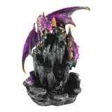 Purple Dragon Backflow Incense Burner 21cm