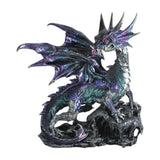Blue Dragon Polyresin Figurine 32cm