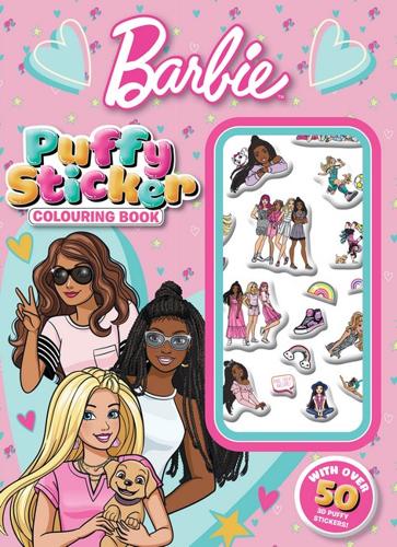 Barbie: Puffy Sticker Colouring Book - Mattel