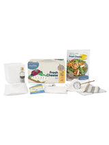 Mad Millie Fresh Cheese Kit for making eight artisan cheeses at home, including Halloumi and Feta; all-inclusive and easy to use.