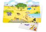 Melissa & Doug - Reusable Puffy Sticker Play Set - Safari