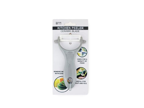 Set of 24 Maxcare Ceramic Peelers, featuring sharp blades and ergonomic handles for efficient and precise peeling of fruits and vegetables.