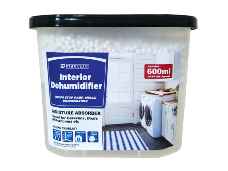 Interior Dehumidifier Powder - Maxcare 600ml (Set of 24)