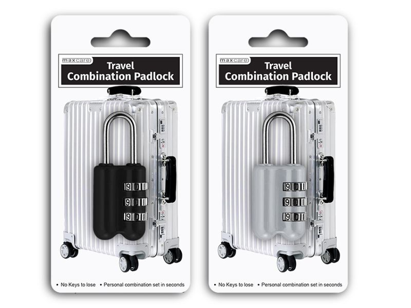 Set of 24 assorted 25mm combination padlocks with unique 3-digit codes for secure keyless protection of belongings.