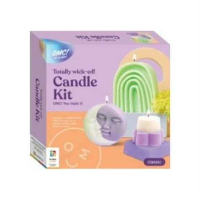 Bright and Bold Candles Kit with three vibrant projects for teens to create personalized candles with step-by-step guidance.