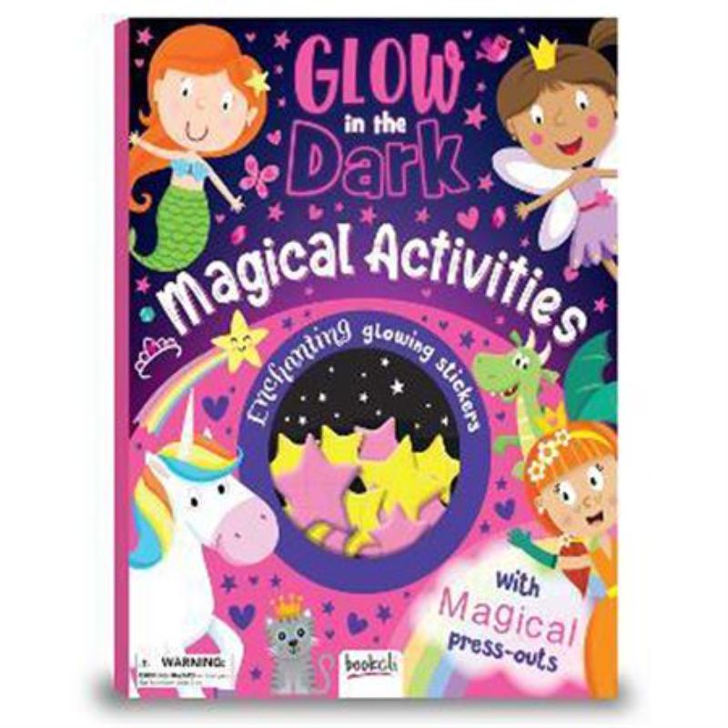 Activity Book - Glow in the Dark Fun Enchanted (Set of 3)