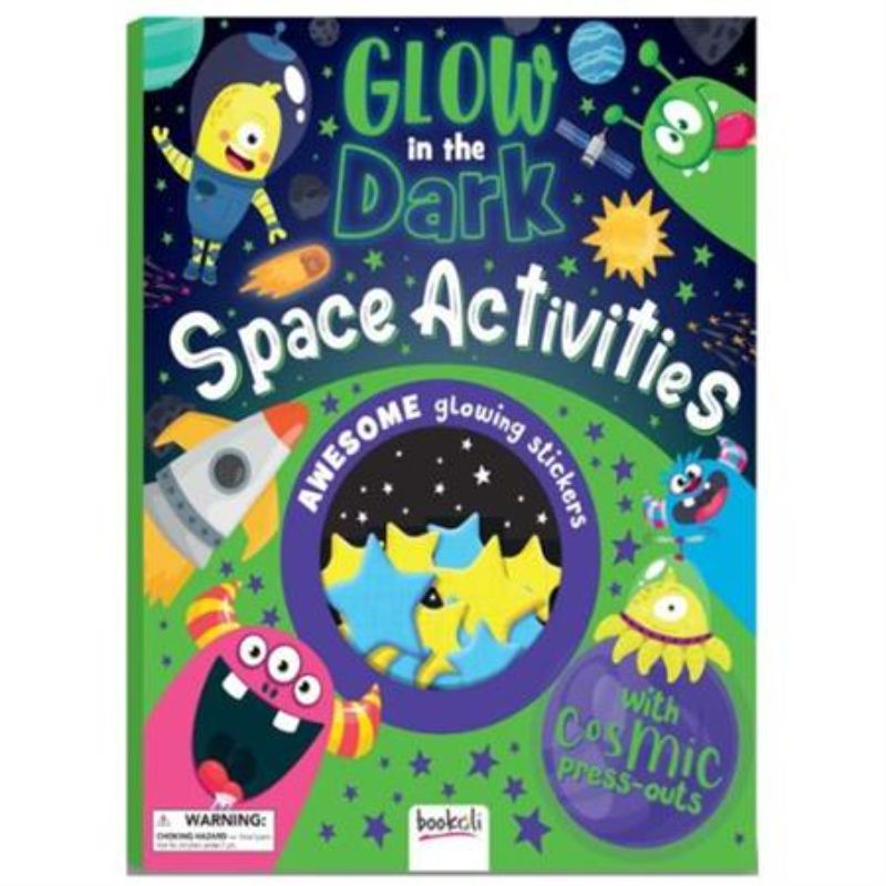 Activity Book - Glow in the Dark Fun Space (Set of 3)