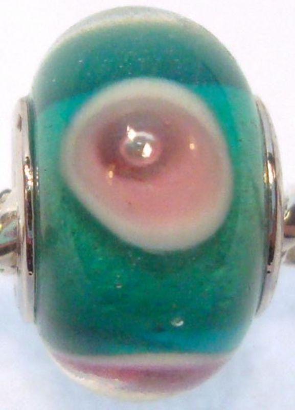 Cherish Beads - Glass - Cherish Glass Bead 4/Pack TEAL