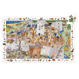Puzzle - Fortified Castle (100pcs) - Djeco
