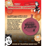 Giant over 12-inch whoopee cushion, perfect for pranks and parties, delivers laughter without unpleasant odors.