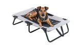 Dog Lounger - 79 x 19 x 50cm (Grey/Black)