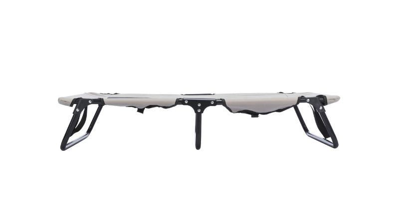 Dog Lounger - 79 x 19 x 50cm (Grey/Black)