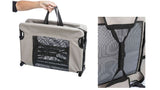 Dog Lounger - 79 x 19 x 50cm (Grey/Black)
