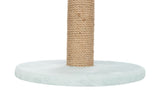 Mint-colored 42cm cat scratching post for healthy scratching and play.