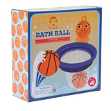 Bath Ball - Dunk Time: Engaging bath toy with mini basketballs and hoop for practicing shooting skills and enhancing hand-eye coordination.