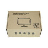 Car Seat Baby Monitor - Black - FXT Tech