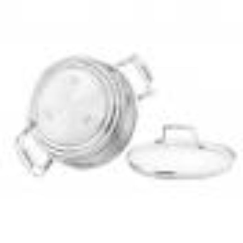 Multi-size stainless steel steamer insert with lid, designed for healthy cooking in 16cm, 18cm, and 20cm saucepans.