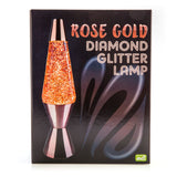 Diamond Glitter Lamp - Rose Gold (36cm)