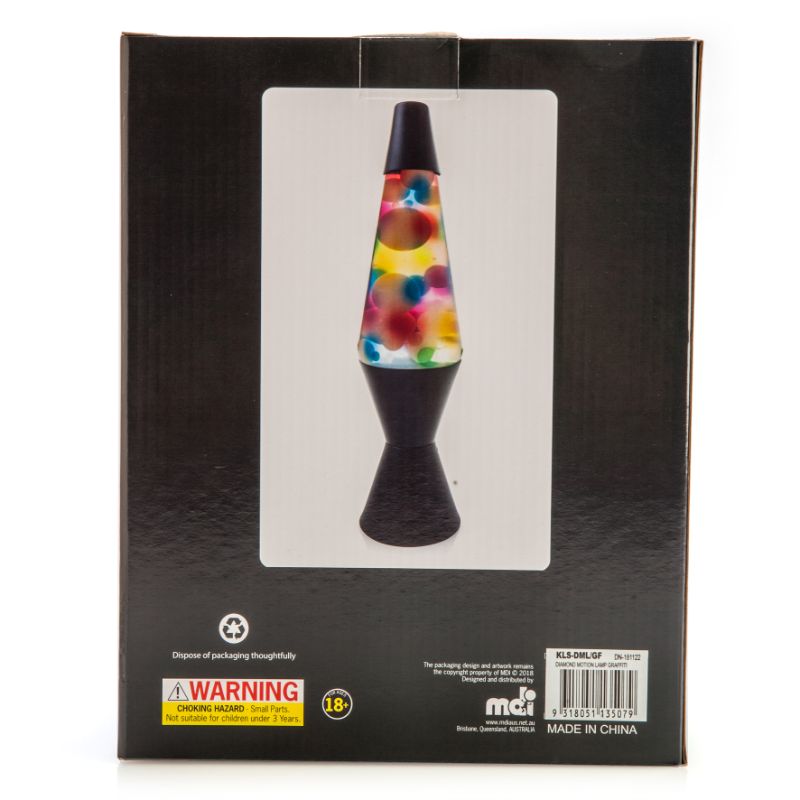 Diamond Motion Lamp - Graffiti (36cm)