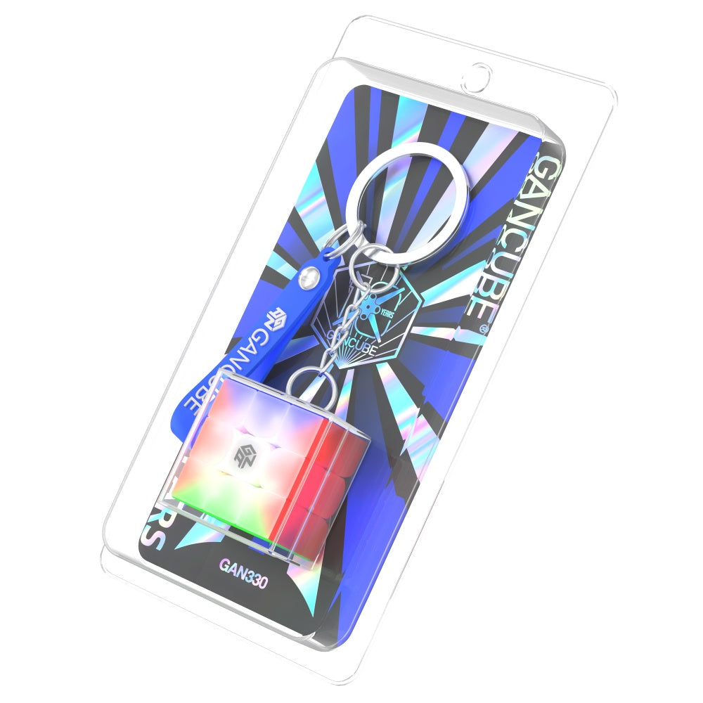 GAN: GAN330 Keychain  - 10 Years Special Edition  - 3×3 Cube