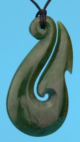 Pendant - Greenstone Hook - Version 1