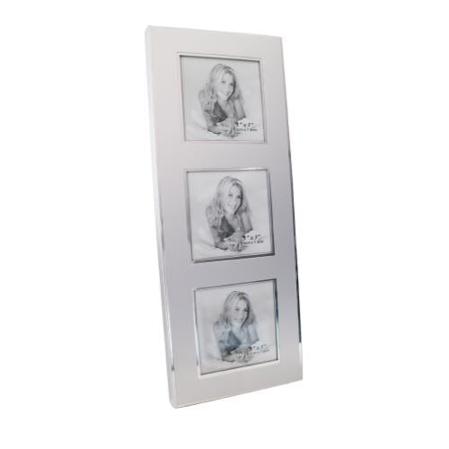 Photo Frame - Silver Square 3x3 Collage Frame