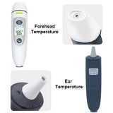 MediCore - Forehead and Ear Dual-mode Infrared Thermometer