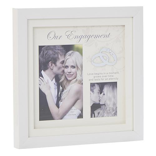 Photo Frame - Gloss White Engagement Frame