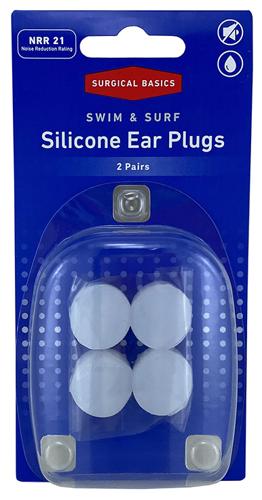 SWIM&SURF EAR PLUGS NRR21 2PR