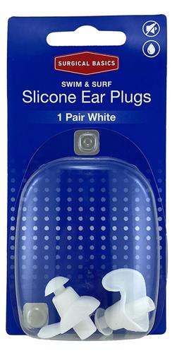 Silicone Swim Ear Plugs (1 Pair