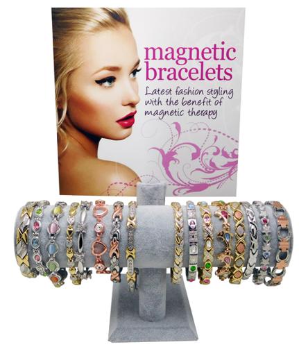 MAGNETIC BRACELET ASST UNIT 16