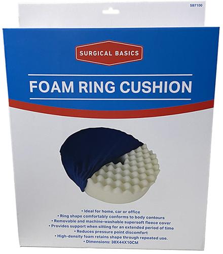 Surgical Basics Foam Cushion 38x44cm Cover Included