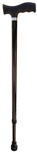 Walking Stick ADJ BLACK 75-99CM