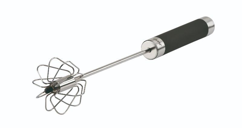 Gefu Finello All Purpose Whisk (36cm) in stainless steel and plastic for effortless mixing and versatile culinary tasks.