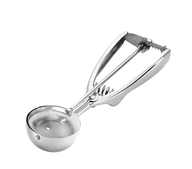 Gefu Gepalina ice cream scoop (32cm) in stainless steel, designed for effortless scooping and easy food release.