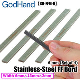 Godhand: Backing Boards - Stainless-Steel FF Board 6mm (Set of 4)