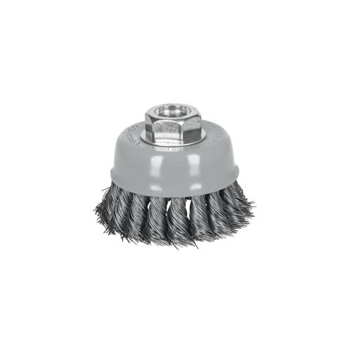 Truper Wire Cup Brush Twisted with Multi Thread 75mm