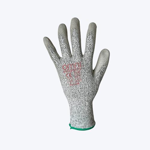 Omni Cut Level 5 Glove - Grey Liner With Grey Pu Coating - Size L
