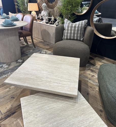 Sienna Travertine Table Nest - 800x800x360 600x600x420