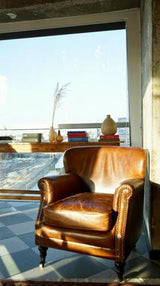 Mortimer Chair Vintage Cigar - 715 X 740 X 790