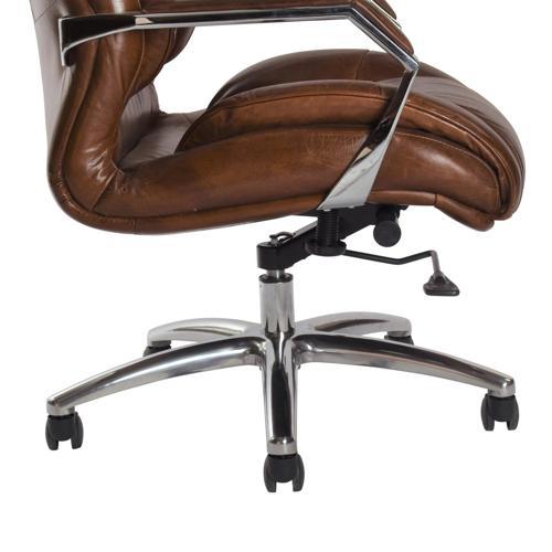 Gm Desk Chair - Vintage Cigar Brown - 620 X 700 X 900