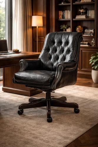Bankers Chair - Belon Black - 700 X 830 X 1100