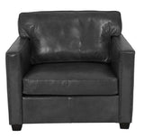 Madison Square Front Armchair - Belon Black