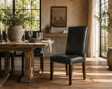 Philadelphia Dining Chair - Belon Black - 460x580x1040 Seat Height: 460mm