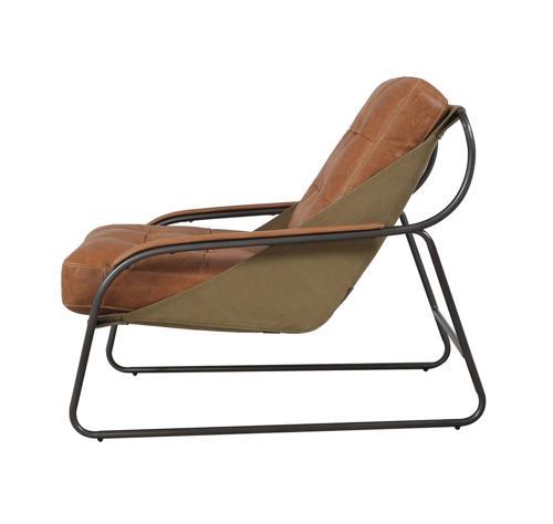 Pandora Chair - Columbia Brown & Kaki Canvas
