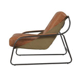 Pandora Chair - Columbia Brown & Kaki Canvas