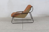Pandora Chair - Columbia Brown & Kaki Canvas