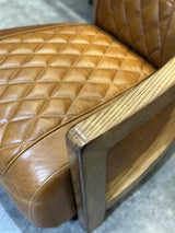 Strattonburg Club - Cognac Brown / Oak