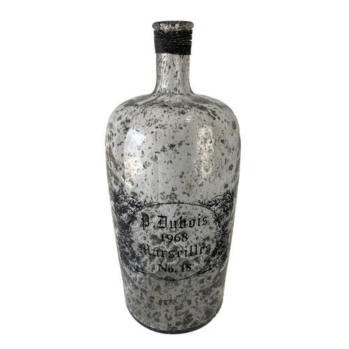 Glass Antique Naval Vase - Dust Bubble - 165 X 165 X 368